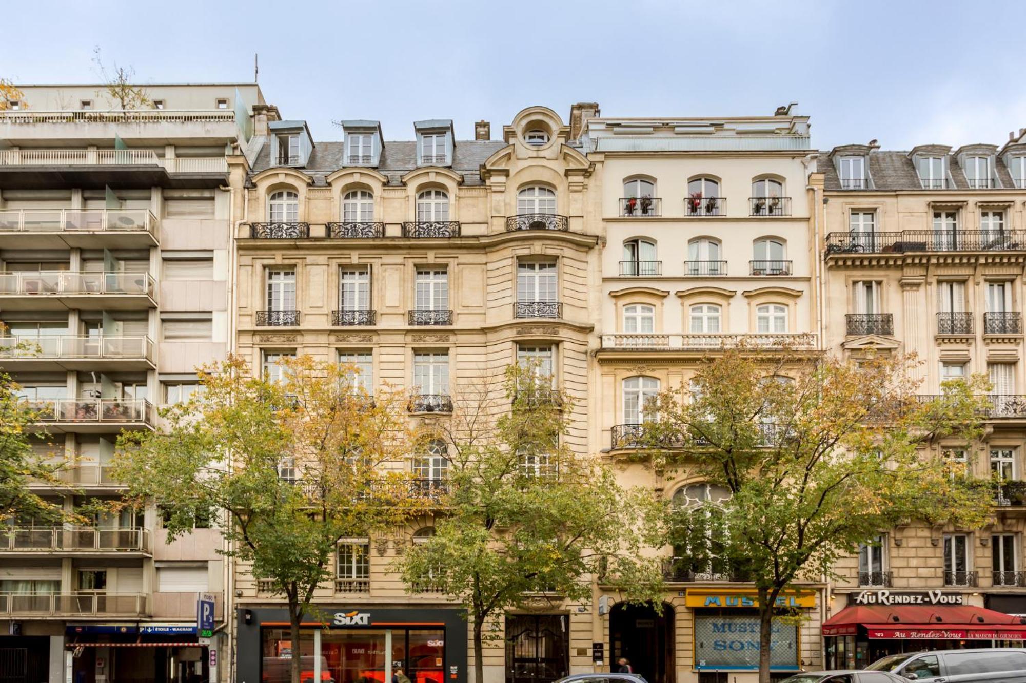 Cozy Apartment - Champs Elysees - Wagram Parijs Buitenkant foto
