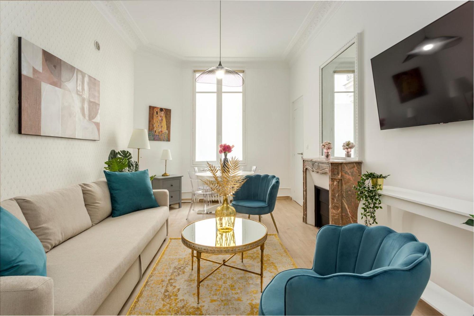 Cozy Apartment - Champs Elysees - Wagram Parijs Buitenkant foto